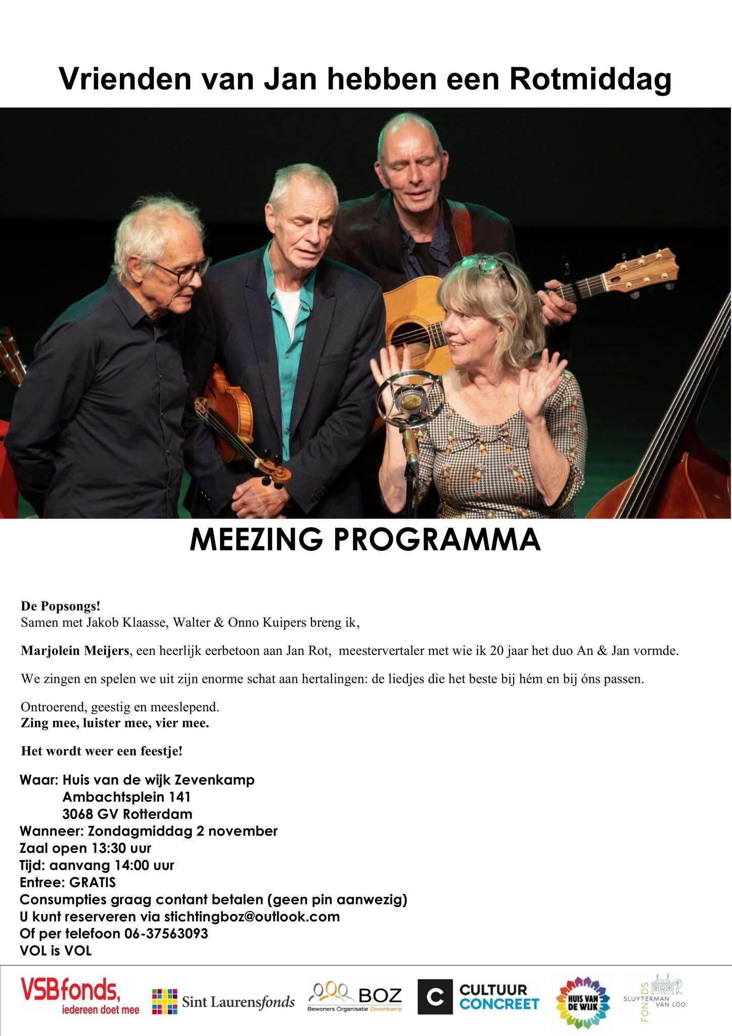 2025 vrienden van Jan hebben een Rotmiddag